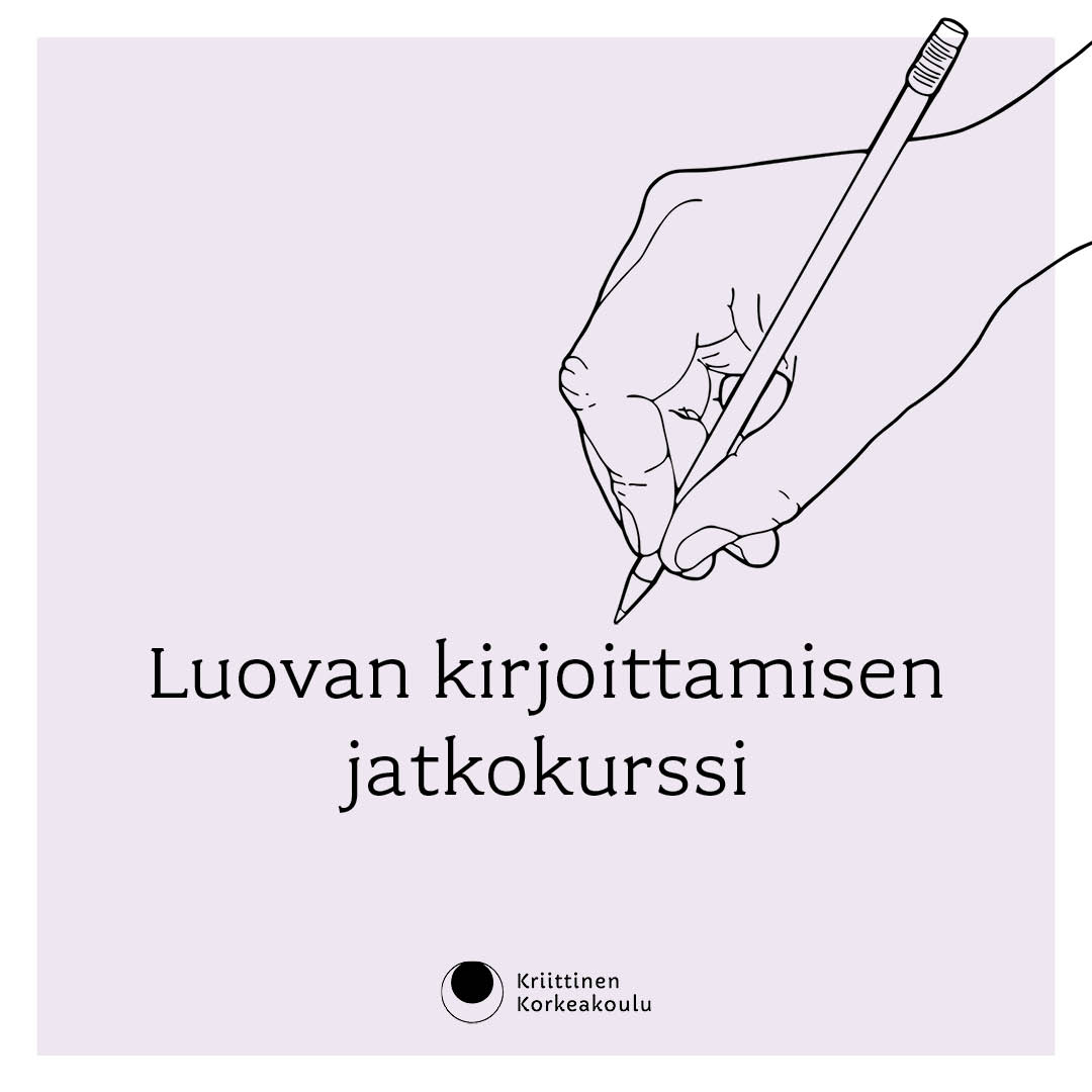 luovan-kirjoittamisen-jatkokurssi-kriittinen-korkeakoulu-helsinki